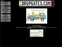 Tablet Screenshot of dropgates.com